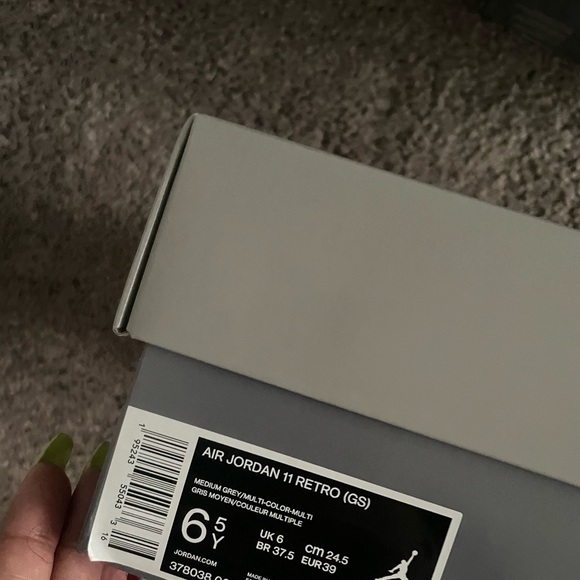 Retro Jordan 11s cool grey
